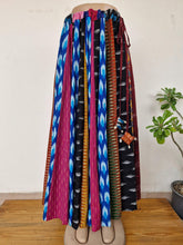 Load image into Gallery viewer, Pure Cotton Ikat Statement 7m flare Skirt
