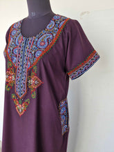 Load image into Gallery viewer, Embroidered Lizzy Bizzy Cotton Gown - Size S, M, L, XL, XXL
