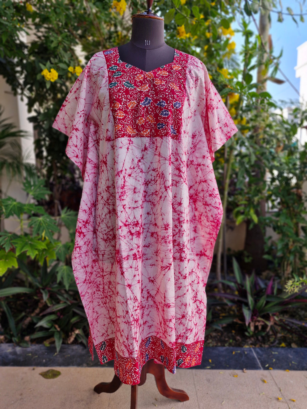 Batik Cotton Kaftan