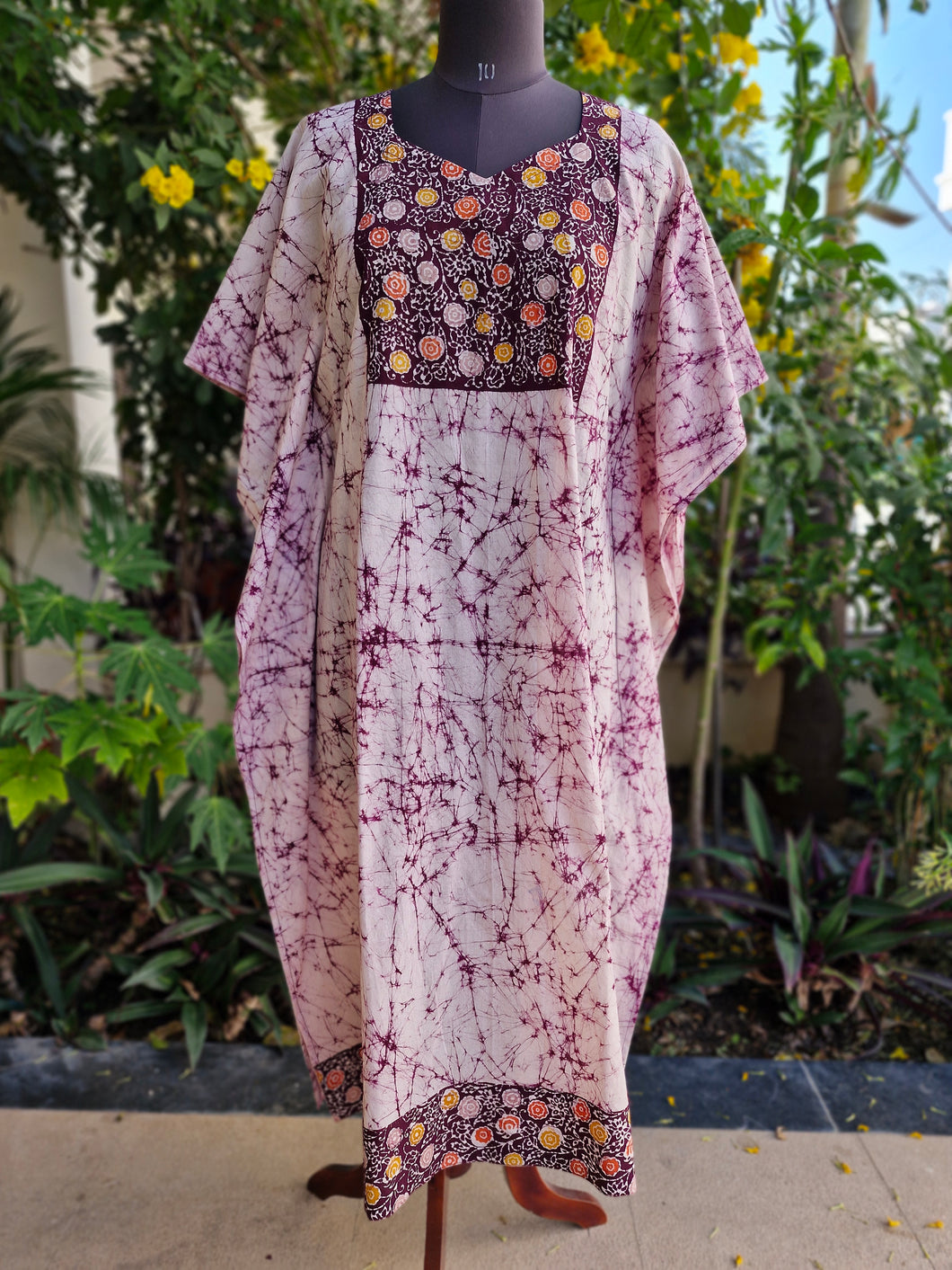 Batik Cotton Kaftan