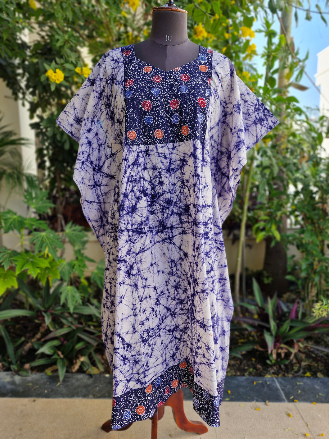 Batik Cotton Kaftan