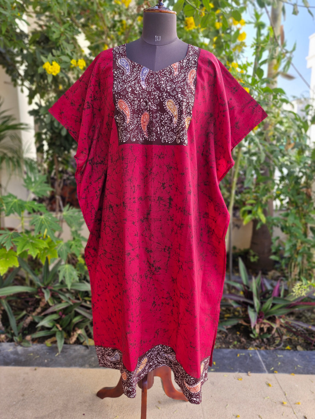 Batik Cotton Kaftan