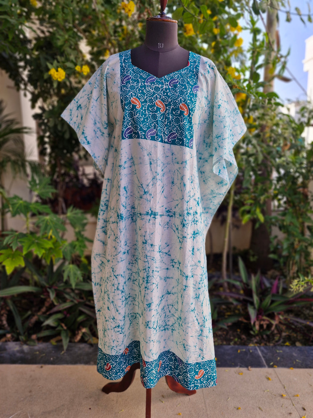 Batik Cotton Kaftan
