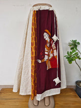 Load image into Gallery viewer, Designer Figure Hakoba Ajrakh Cotton Long Skirt - 7m Flare
