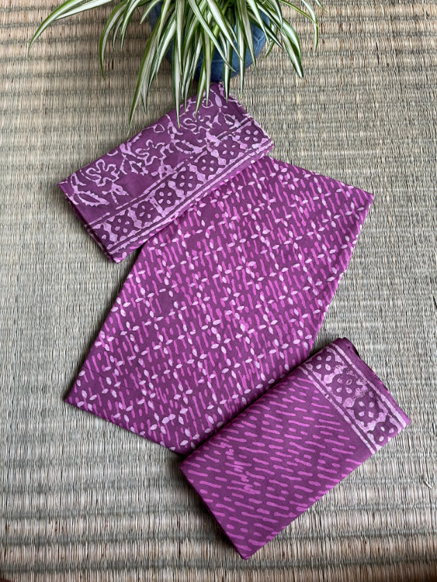 Dabu Print Cotton Suit Set