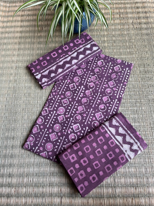 Dabu Print Cotton Suit Set