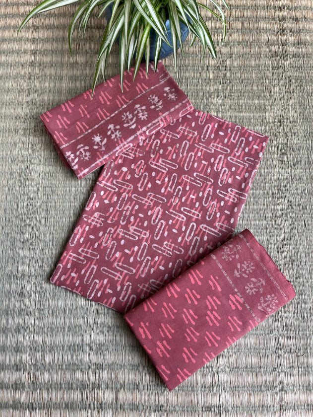 Dabu Print Cotton Suit Set