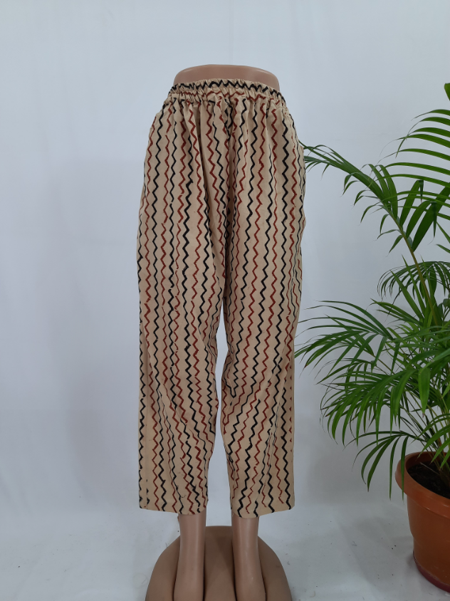 Ajrakh Print Pant | Size 34