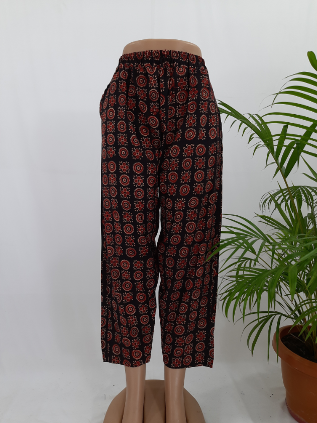 Ajrakh Print Pant | Size 34