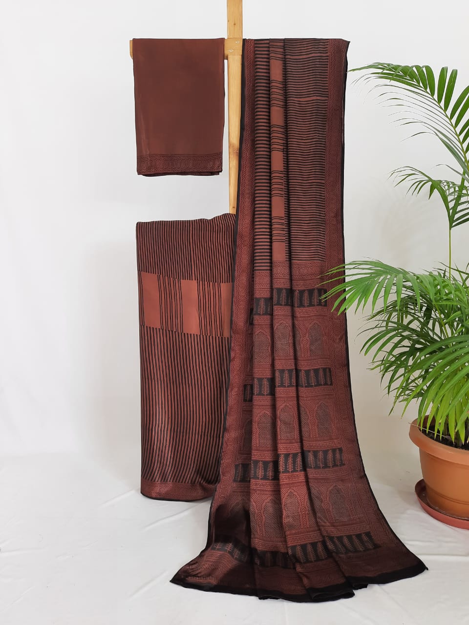 Bagh Modal Silk Saree