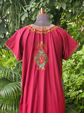 Load image into Gallery viewer, Embroidered Lizzy Bizzy Cotton Gown - Size 40&quot; &amp; 48&quot;
