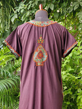 Load image into Gallery viewer, Embroidered Lizzy Bizzy Cotton Gown - Size 40&quot; &amp; 52&quot;
