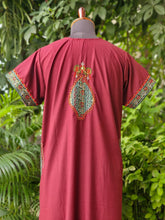 Load image into Gallery viewer, Embroidered Lizzy Bizzy Cotton Gown - Size 40&quot; &amp; 52&quot;
