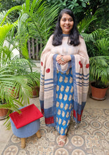 Load image into Gallery viewer, Modal Cotton Suit Set with Linen Dupatta
